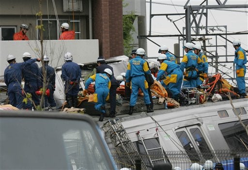 Japan Train Derailment