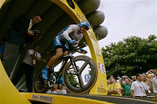 Affiche Tour De France Étape à Tours - Juillet 2005 - Cyclisme - Très Bon État
