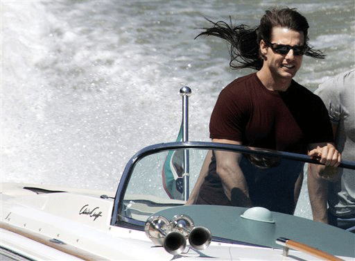 Speeding  on the Tiber 