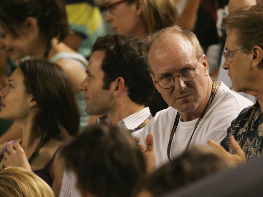 At the Australian Open 