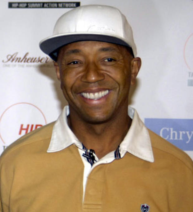 Russell Simmons Arrives at Hip-Hop Summit 