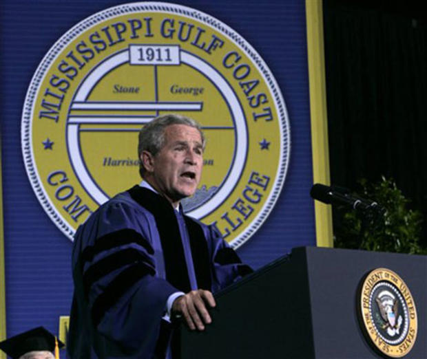 President Bush<br>Miss. Gulf Coast Comm. College 