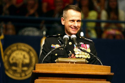 Gen. Peter Pace<br>The Citadel, S.C. 