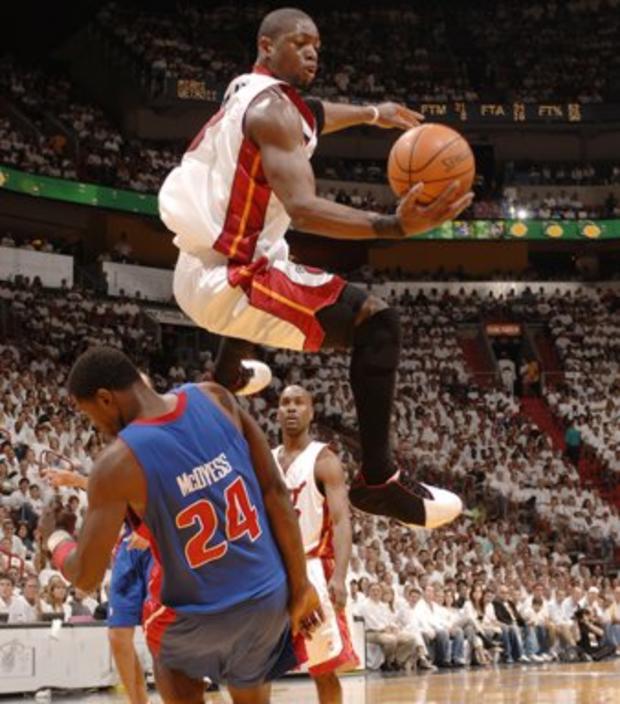 Miami Heat's Dwyane Wade 