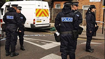 British police officers 