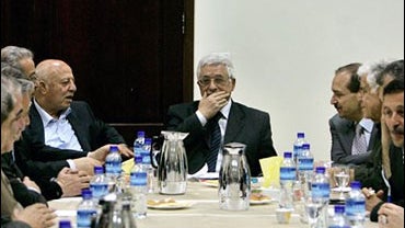 Palestinian Authority President Mahmoud Abbas 