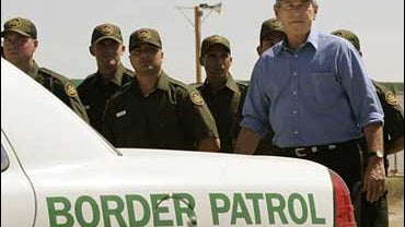 Bush immigration border patrol 