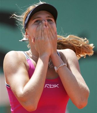Czech Republic's Nicole Vaidisova 