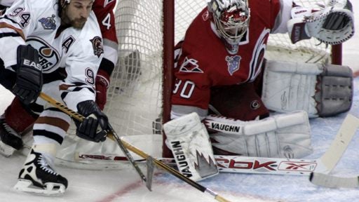Hurricanes goaltender Cam Ward 