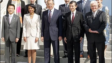 Foreign ministers of the G8 countries and EU Commissioners 