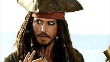 Johnny Depp, Pirates of the Caribbean: Dead Man's Chest 