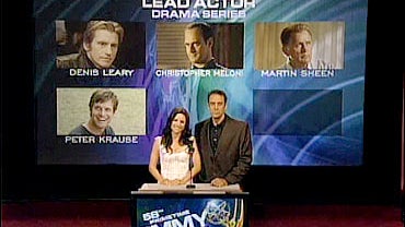 Julia Lewis-Dreyfus and Brad Garrett 