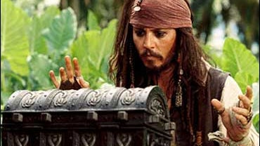 Johnny Depp, pirates, dead mans chest 