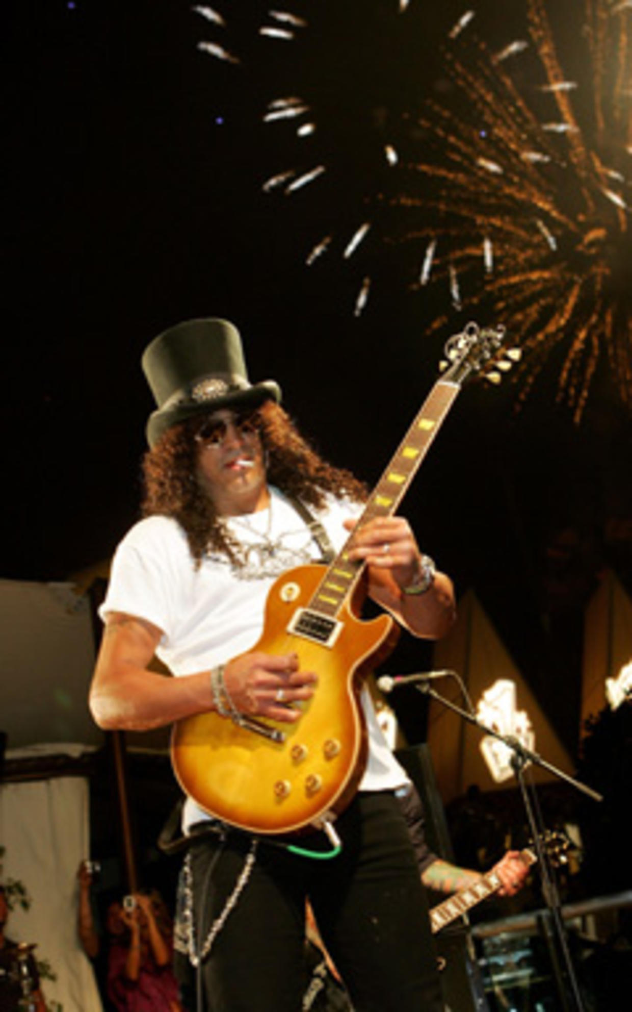 Why Does Slash Always Wear A Top Hat Cbs News