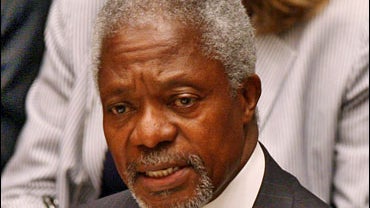 United Nations Secretary-General Kofi Annan 