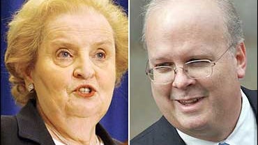 madeline albright and karl rove 