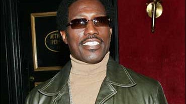 Wesley Snipes at the premiere of "The Inside Man" 