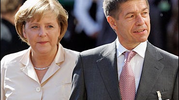 German Chancellor Angela Merkel and her husband Joachim Sauer 