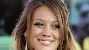 Hilary Duff At MTV's TRL 