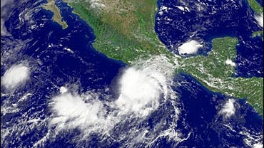 satellite shows Hurricane John 