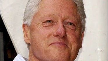 US President Bill Clinton 