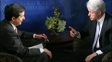 Former President Bill Clinton responds to Chris Wallace 