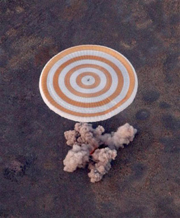 Soyuz Sets Down 
