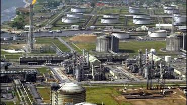 file shot of oil and gas terminal in Niger Delta 