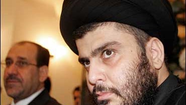 Al-Maliki with al-Sadr 