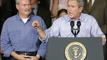 George W. Bush, Mike Sodrel, Indiana, campaign 