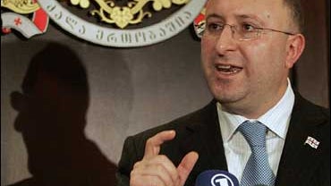 Georgian Foreign Minister Gela Bezhuashvili 