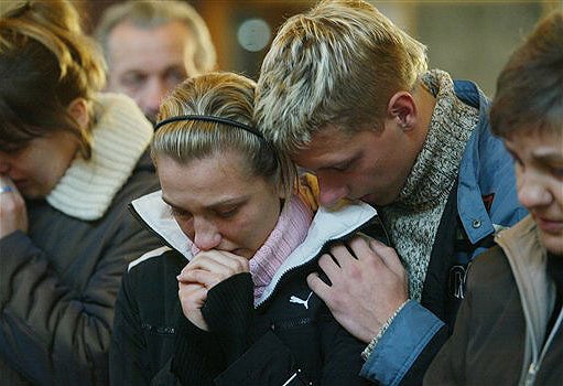 Vigil For Trapped Miners 