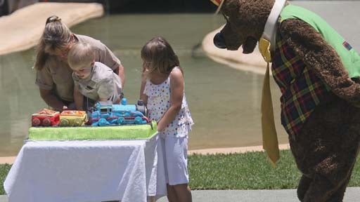 Bob Irwin, Terri Irwin, Bindi Irwin 