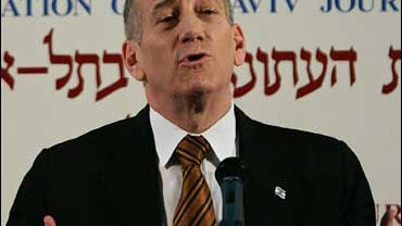 Israeli Prime Minister Ehud Olmert 