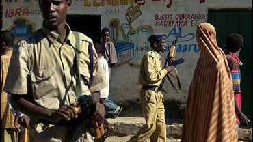Somali government troops 