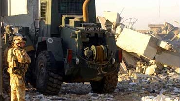 British troops in Basra 