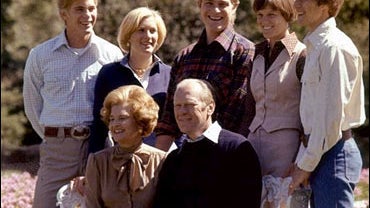 President Gerald Ford's family. 