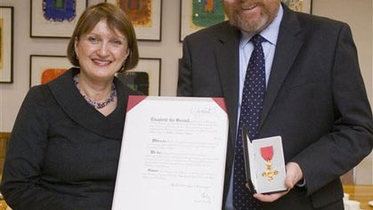 American Gets British Honor 