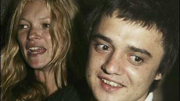 Kate Moss and Pete Doherty 