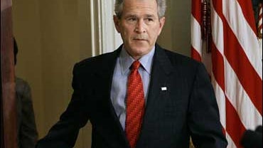Bush at WH 