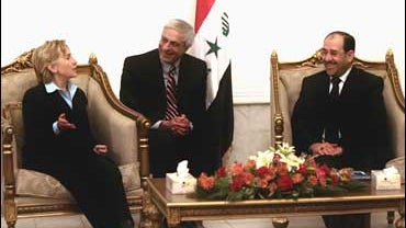 Hillary Rodham Clinton, Nouri al-Maliki, Baghdad, Iraq 