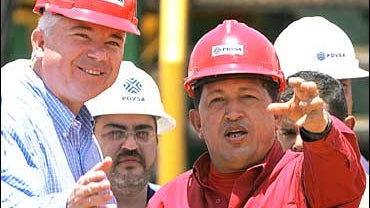 Venezuelan president Hugo Chavez, Anzoategui, Rafael Ramirez, PDVSA, Orinoco 