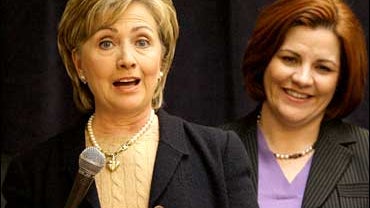 Hillary Clinton, Christine Quinn 