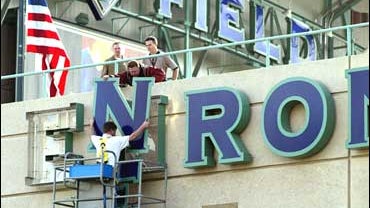 Enron stadium, changing name, Houston Texas 