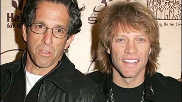 Kenneth Cole and Jon Bon Jovi 
