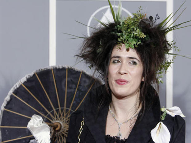 Imogen Heap arrives for the 49th Annual Grammy Awards 