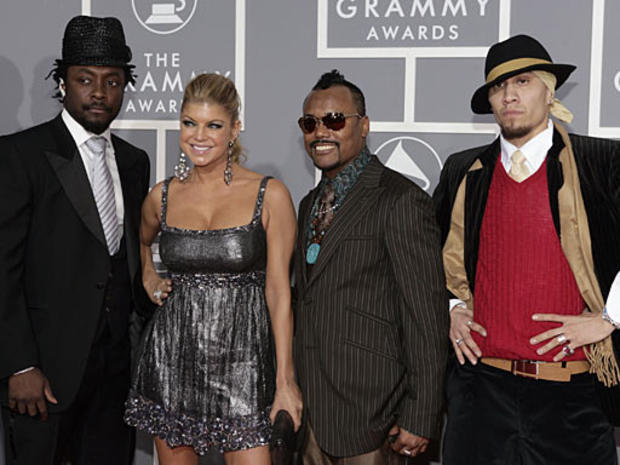 The Black Eyed Peas arrives for the 49th Annual Grammy Awards 