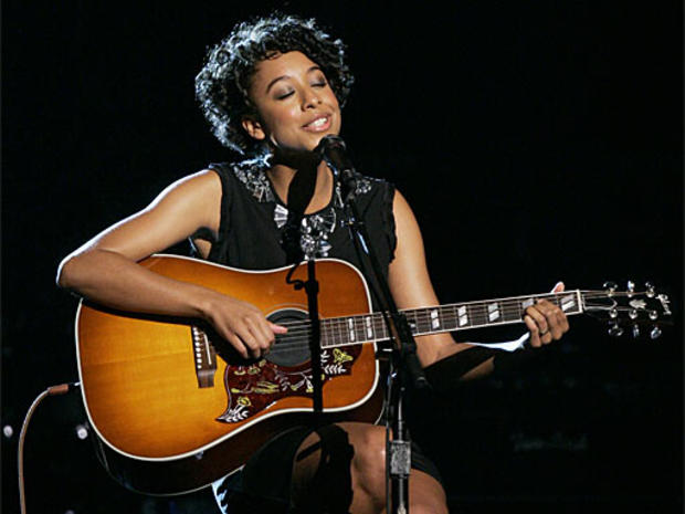 Corinne Bailey Rae performs the song 