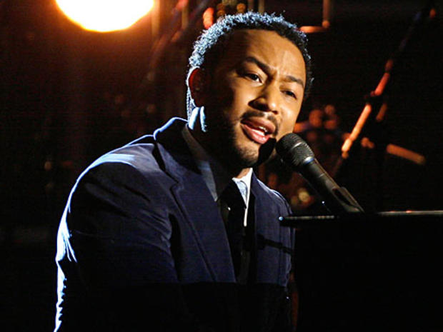 John Legend performs Coming Home" 