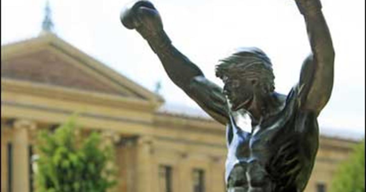 Rocky Balboa statue gets a Minnesota Vikings makeover